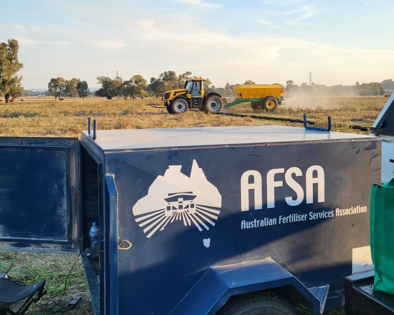 Landaco ICS Spinner System - Spreader Testing by AFSA